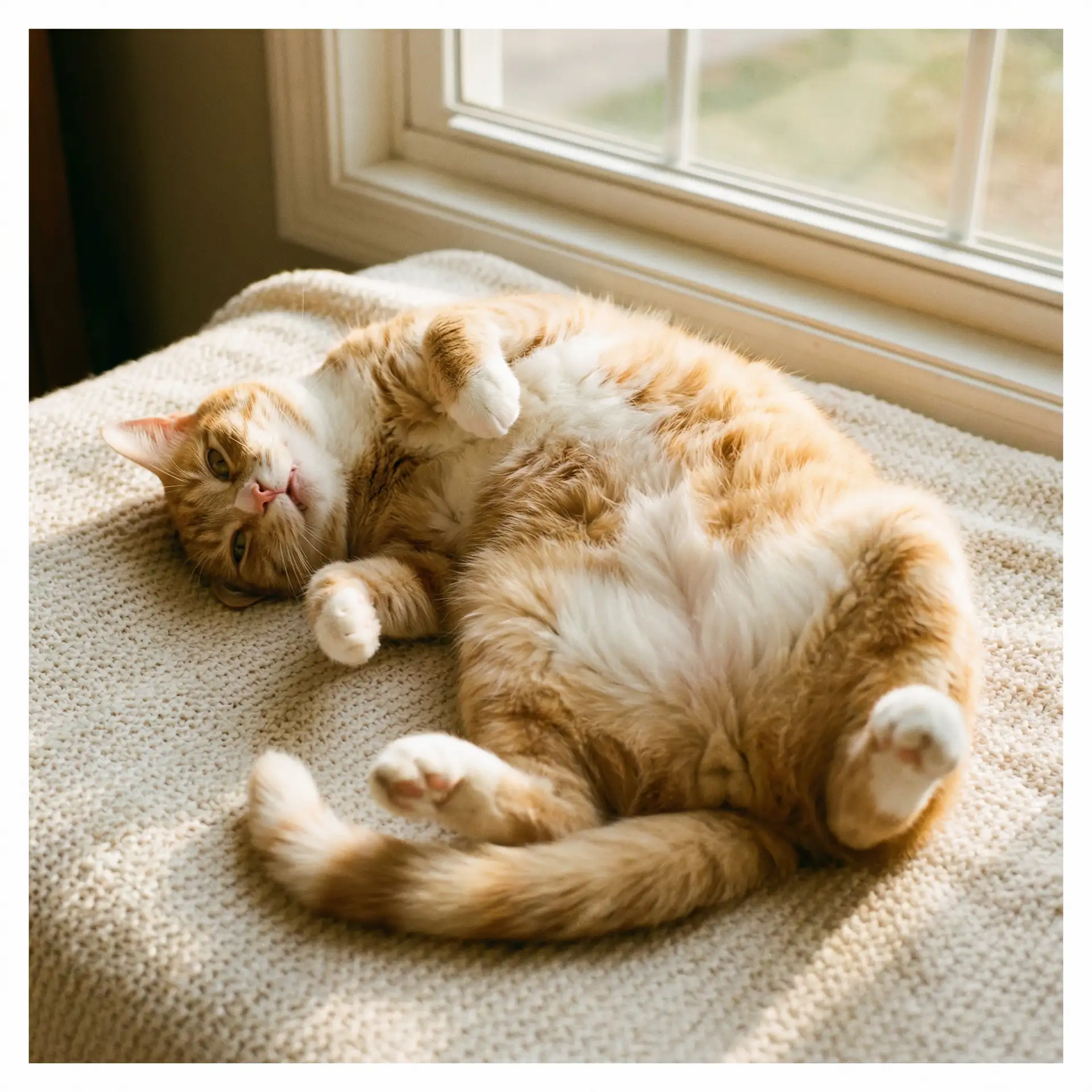 猫咪仰躺露出肚皮 - 一个鬼子都不留 电视剧